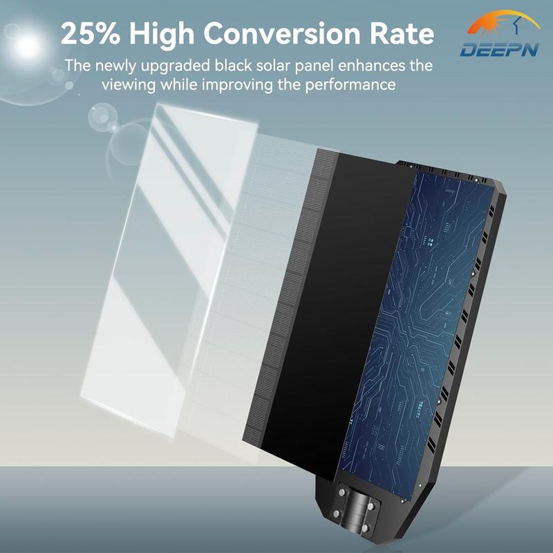 š„Hot Sale $38š„DEEPN 9000W IP67 Super Bright Solar Street Lights