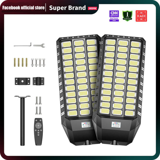 🔥Hot Sale $38🔥DEEPN 9000W IP67 Super Bright Solar Street Lights