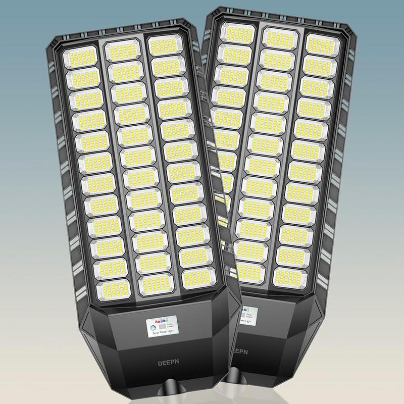 🔥Hot Sale $38🔥DEEPN 9000W IP67 Super Bright Solar Street Lights