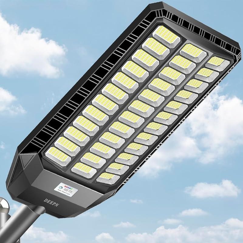 🔥Hot Sale $38🔥DEEPN 9000W IP67 Super Bright Solar Street Lights